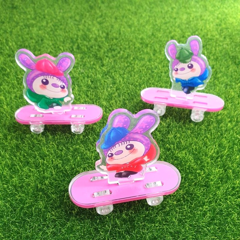 【幸運紫娃】滑板小子幸運立牌  | 飯友 - 公仔/玩偶 - 壓克力 多色