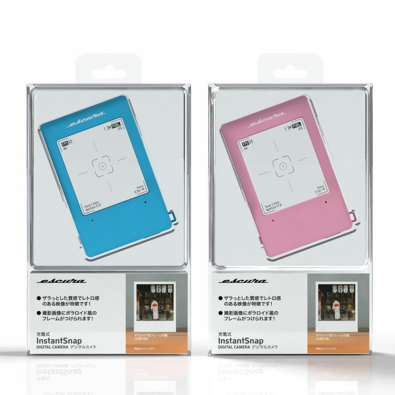 【預購】InstantSnap 【粉紅/藍韻】Pinkoi 線下活動預購商品 - 科技小物 - 塑膠 多色