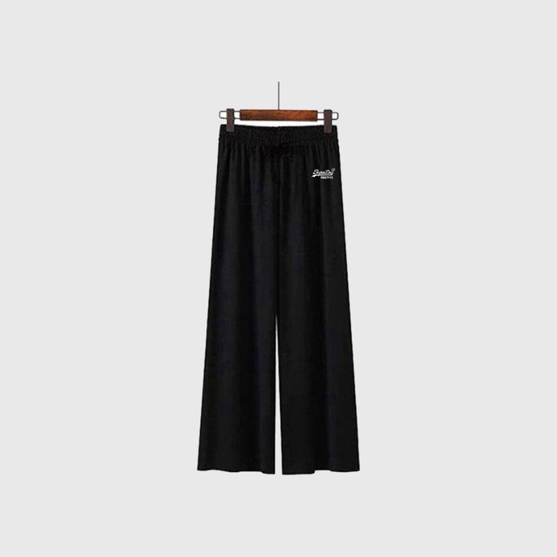 [Women's clothing series] Customized trousers customized loose mopping trousers high waist all-match solid color casual pants - Women's Pants - Other Materials 