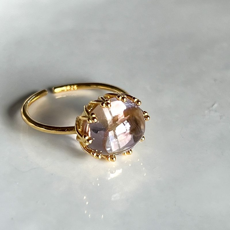 Ametrine Ring【gift box】 - General Rings - Semi-Precious Stones Transparent