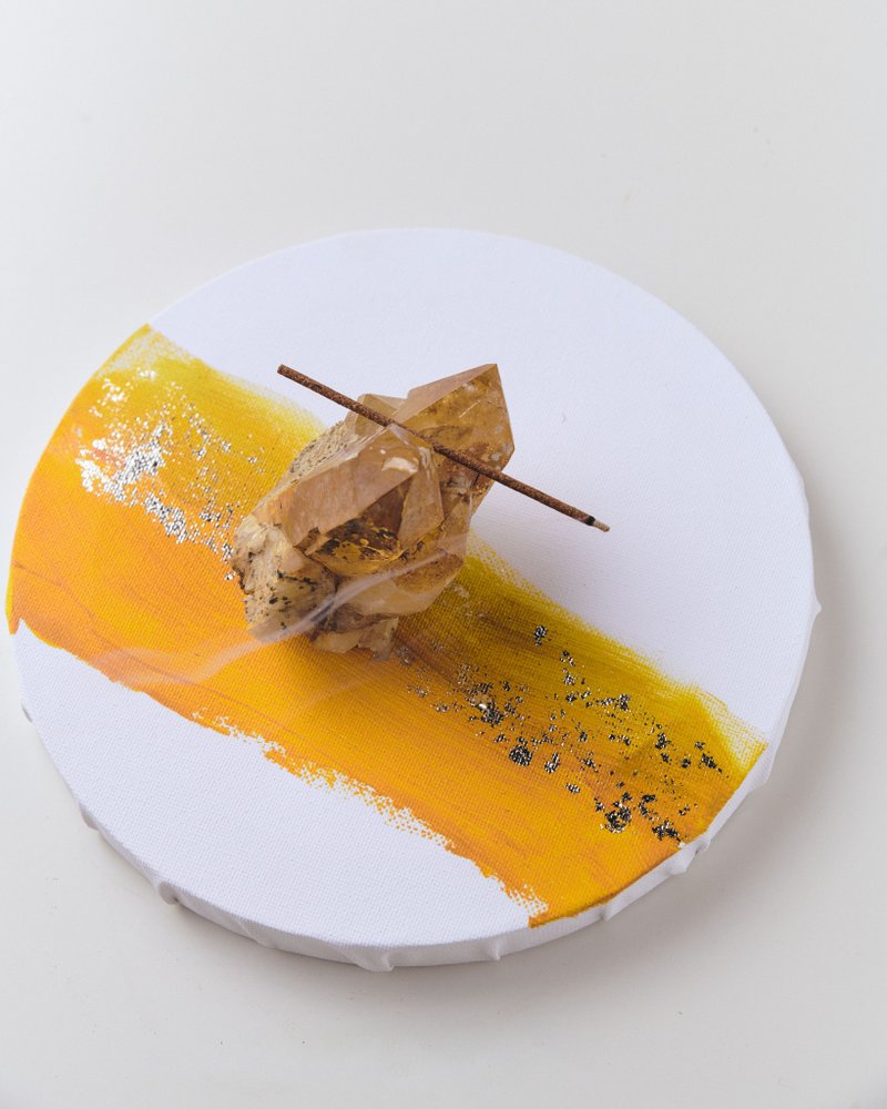 查克拉系列黃標線香 擴香 送禮 香氛 - 香薰/精油/線香 - 其他材質 黃色