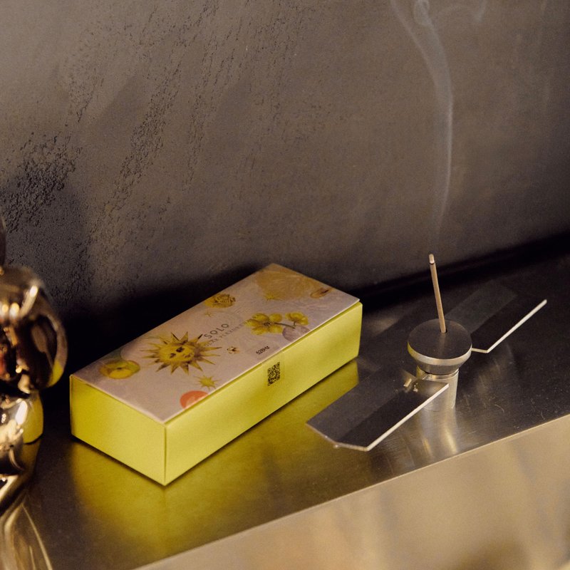 チャクラシリーズ イエローラベルお香 ディフューザー ギフト フレグランス - アロマ・線香 - その他の素材 イエロー