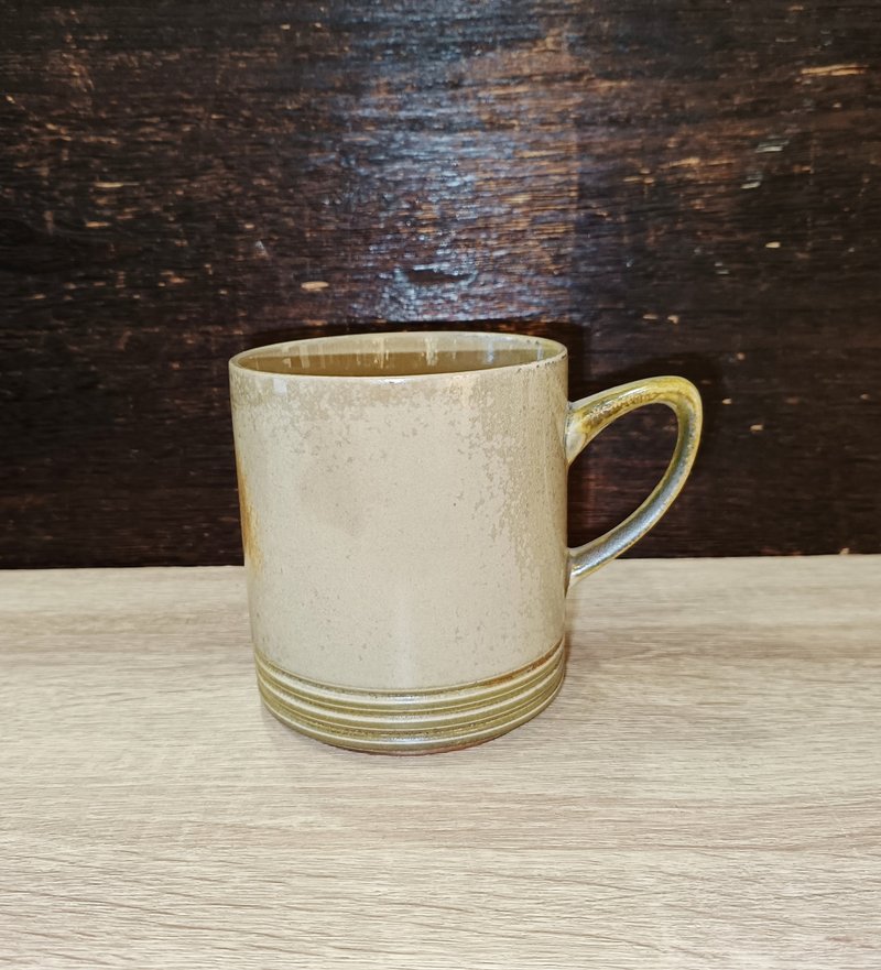 柴燒無釉手作馬克杯-鶯歌李玟叡 - 咖啡杯/馬克杯 - 陶 