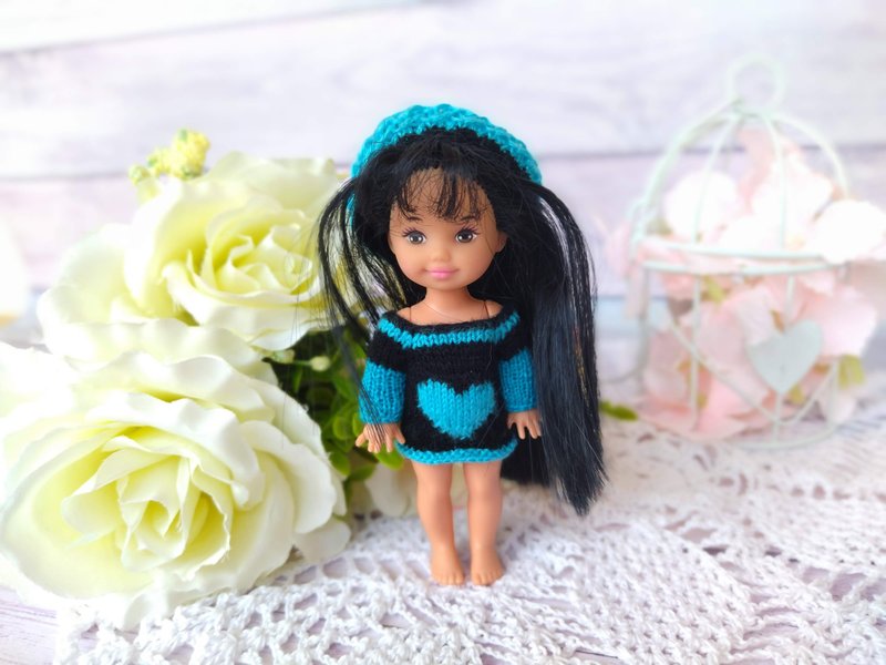 Kelly doll clothes - Shelly clothes - Barbie clothes - 寶寶/兒童玩具/玩偶 - 竹 多色