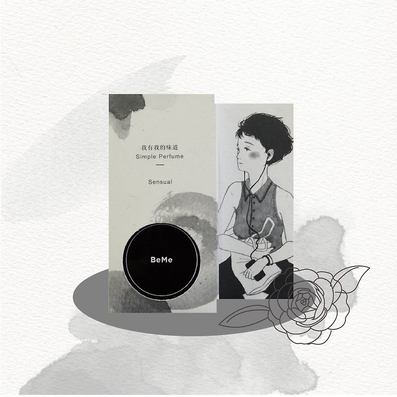 SLL simple perfume X 十二個我-Sensual(山茶) - 香水/香膏 - 精油 黑色
