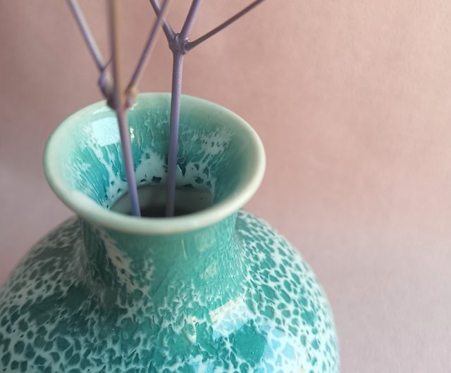花入 花瓶 陶芸 手作り陶器 - ショップ ツーもち-陶磁器 花瓶・植木鉢