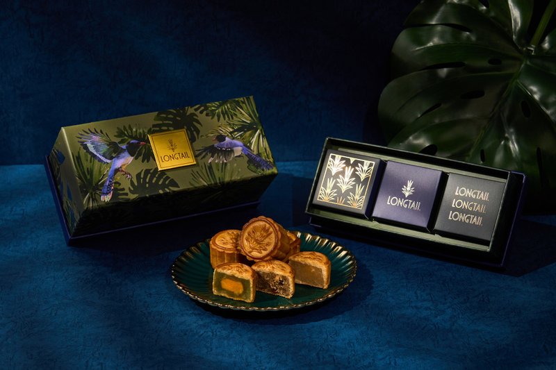 Longtail Mid-Autumn Mooncake Gift Box - Cake & Desserts - Other Materials 