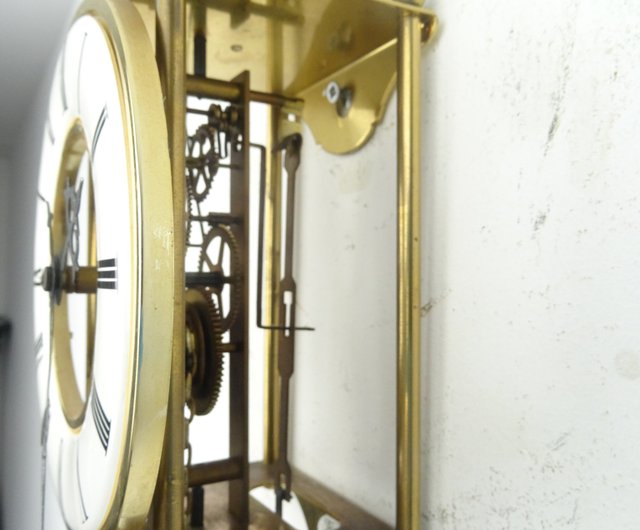 ドイツ製ヴィンテージアンティークデザインミッドセンチュリー8日間