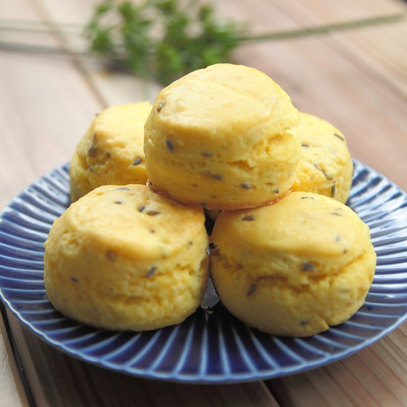 薰衣草司康 handmade・vegan - 蛋糕/甜點 - 新鮮食材 綠色