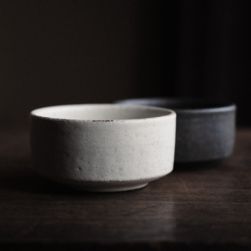 小茶缽  踏雪 - 碗 - 陶 