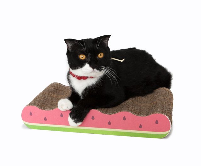 wave cat scratching pad