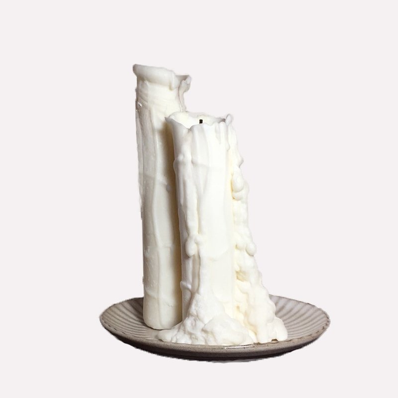 香氛蠟燭 Scented candles / creative goods - 香氛蠟燭/燭台 - 蠟 白色