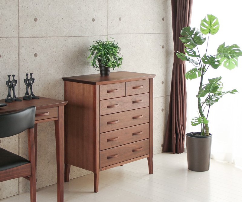 旭川家具 Interior 北匠工房 TULAN 抽斗櫃 - 衣櫃/鞋櫃 - 木頭 咖啡色