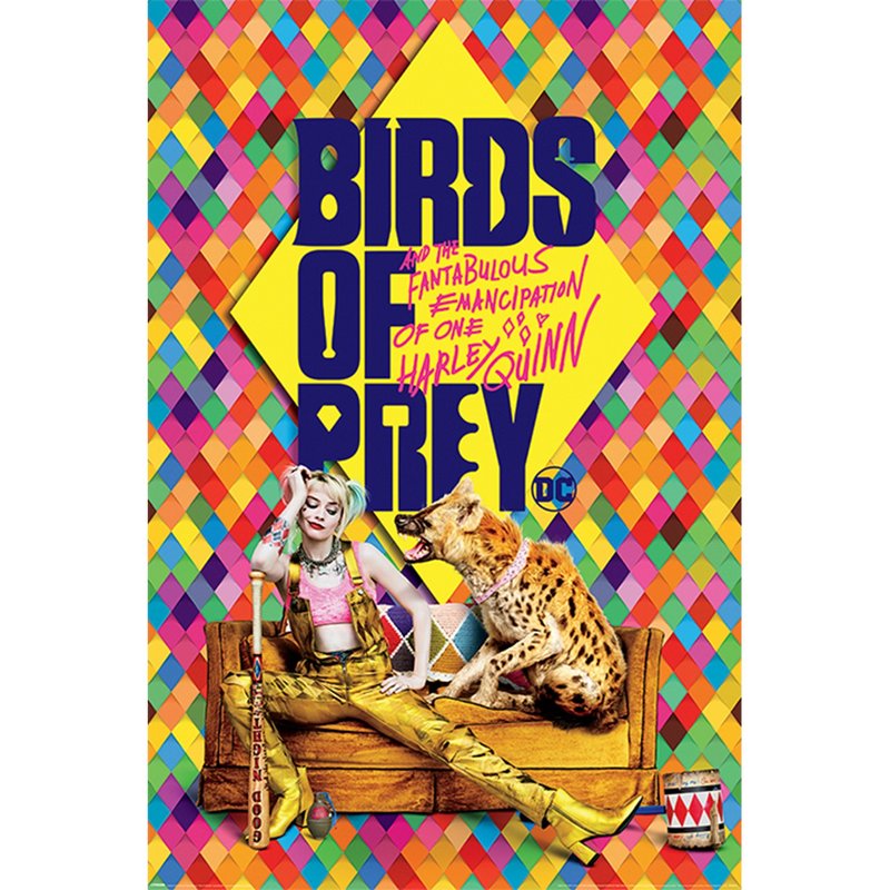 猛禽小隊:小丑女大解放(Birds Of Prey)  - 進口電影海報 - 海報/掛畫/掛布 - 其他材質 多色