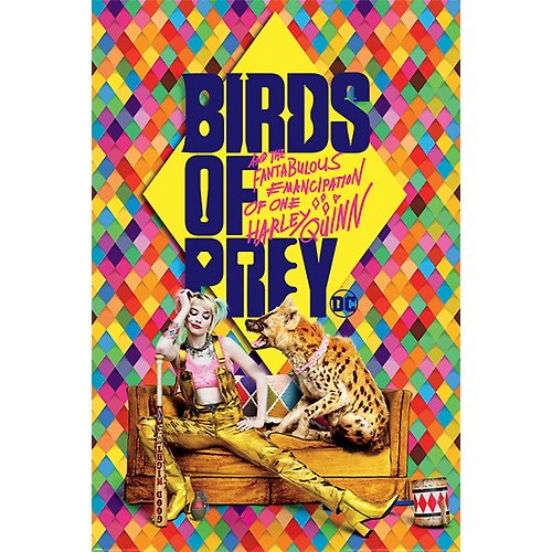 Dope 私貨 猛禽小隊:小丑女大解放(Birds Of Prey) - 進口電影海報