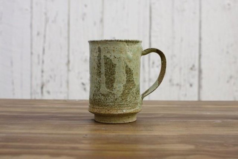 Mug green 2 - Mugs - Pottery Green
