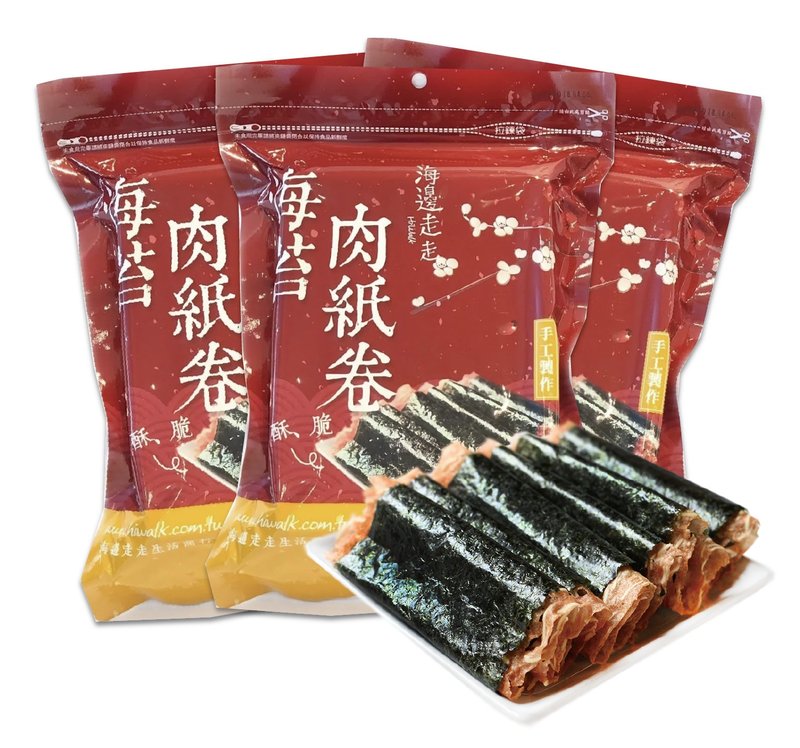 海苔肉紙捲(黑胡椒) - 其他 - 新鮮食材 紅色