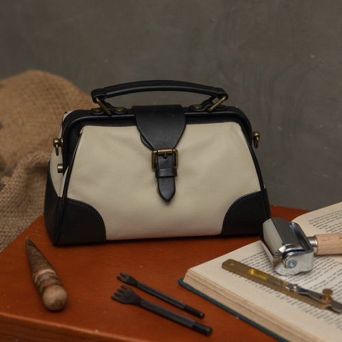 ぴんく　ドクターズバッグ BAGWORKS ドクターマン ミニ 帆布バッグ キッズ 子ども