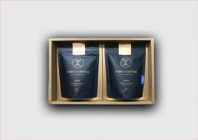 Classic double bean gift box | coffee gift box | JOMO classic coffee bean combination - Coffee - Other Materials 