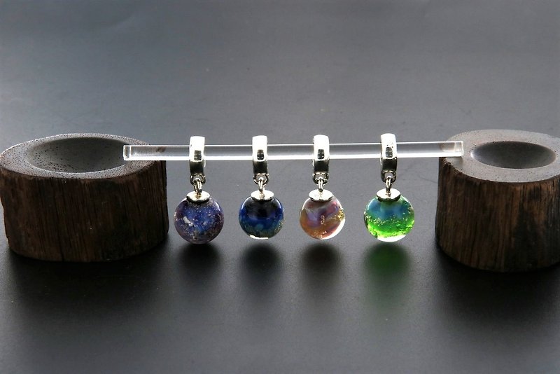 Ashes/Hair glass beads-Beads Pendant-Unit price*Customized - Bracelets - Glass Multicolor