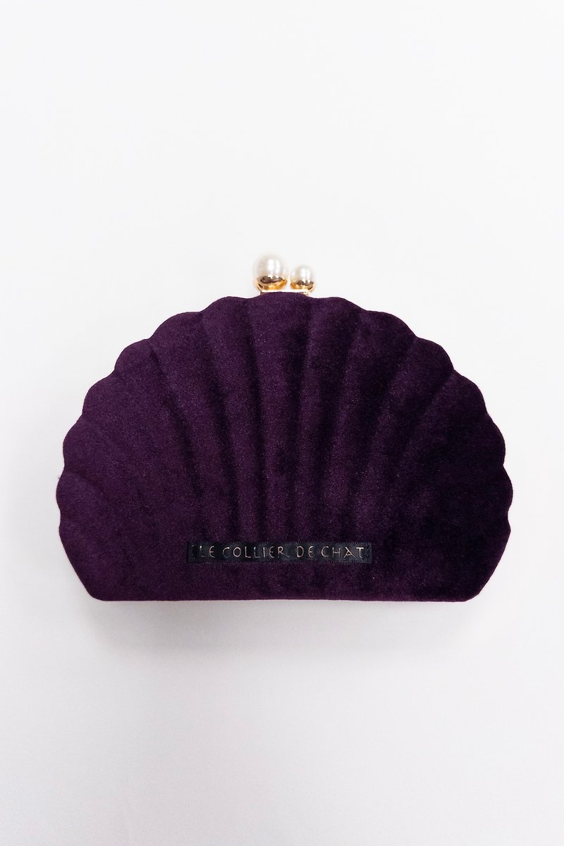 Venus kiss lock bag-Phantom Purple Goddess exclusive party dinner is the most profitable - กระเป๋าแมสเซนเจอร์ - ไฟเบอร์อื่นๆ สีม่วง