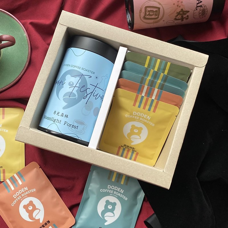 [Comma Youth Charity Store] Charity Coffee Gift Box ~ Starry Sky - กาแฟ - วัสดุอื่นๆ สีน้ำเงิน