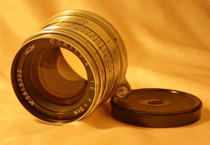 KMZ JUPITER-8 50mm f2.0 紅色 P 鏡頭 M39 LTM 適用於 Leica Zor - 相機/拍立得/底片相機 - 玻璃 