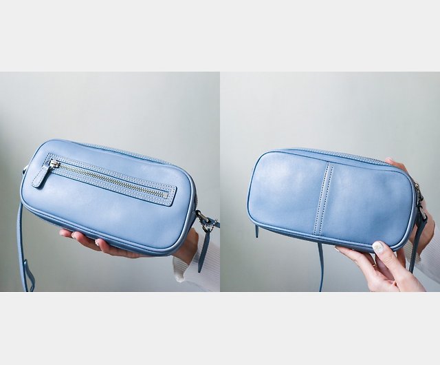 Vintage Coach Baby Blue Mini Shoulder Bag - Shop Folklore