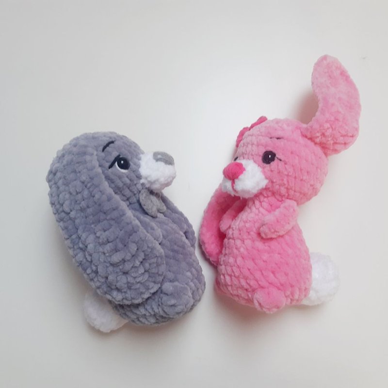 Crochet pattern bunny, Crochet pattern baby rabbit, Crochet PATTERN plush - 編織/羊毛氈/布藝 - 其他材質 多色