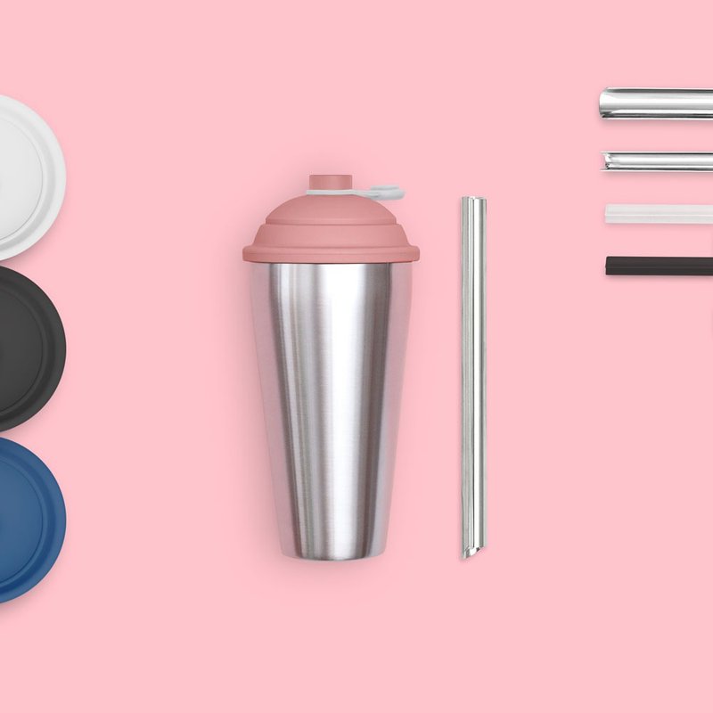 舊YCCT 速吸杯 770ml + 可拆式不鏽鋼吸管 - 水瓶/水壺 - 不鏽鋼 多色