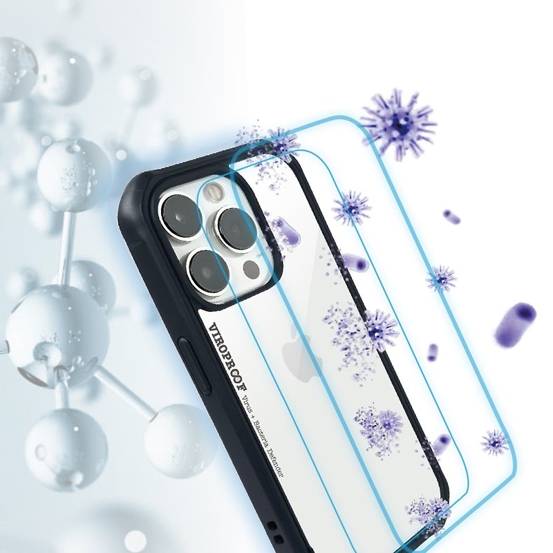 【NavJack】Super Nano Anti-Virus Anti-drop Case│APPLE iPhone 15 All Series Models - Phone Cases - Plastic Black