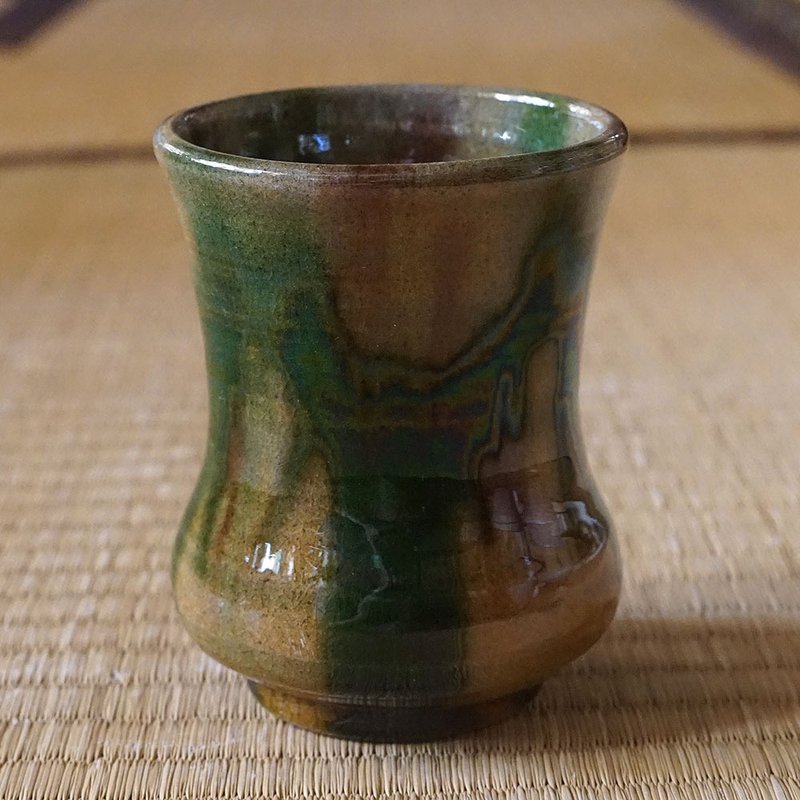長崎三彩湯吞 - 茶壺/茶杯/茶具 - 陶 