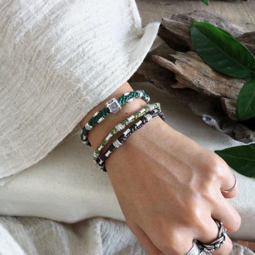 accessories mau✳︎カレンシルバー編み込みブレスレット 楽天市場】Karen Silver(カレンシルバー) シルバー950 シルバー