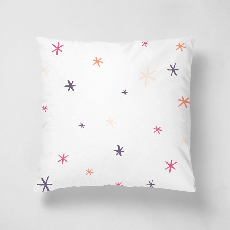 Simple cute | Linter pillow 40 * 40cm Mother's Day gifts the best choice - Pillows & Cushions - Other Materials White