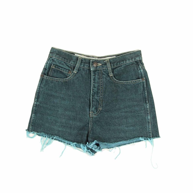 Tsubasa.Y Old House Blue Green Lee001, Denim Shorts Denim Shorts - Women's Pants - Other Materials 