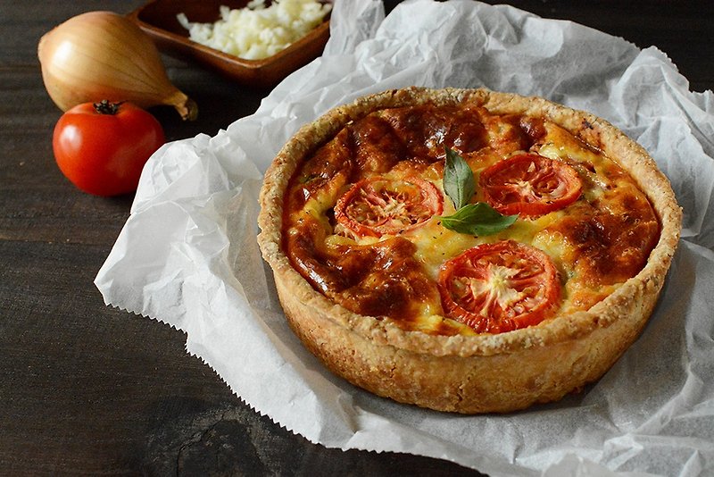 [Picnic/Party Food] Mozzarella Tomato Pie - อื่นๆ - กระดาษ 