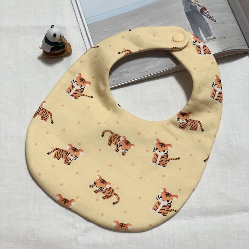 Cute tiger baby bib saliva towel baby bib - Bibs - Cotton & Hemp Multicolor
