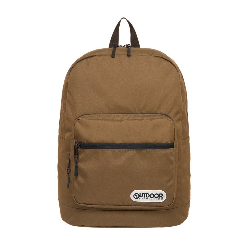 【OUTDOOR】14" Laptop Backpack - Brown OD181131BN - กระเป๋าเป้สะพายหลัง - เส้นใยสังเคราะห์ 