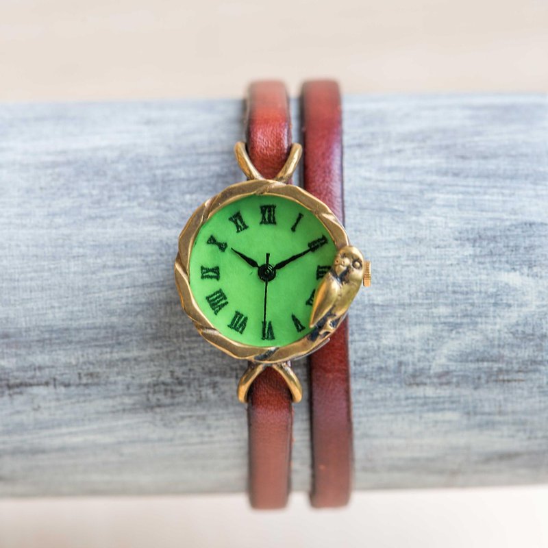 Parakeet Watch SS Green - Women's Watches - Other Metals Green