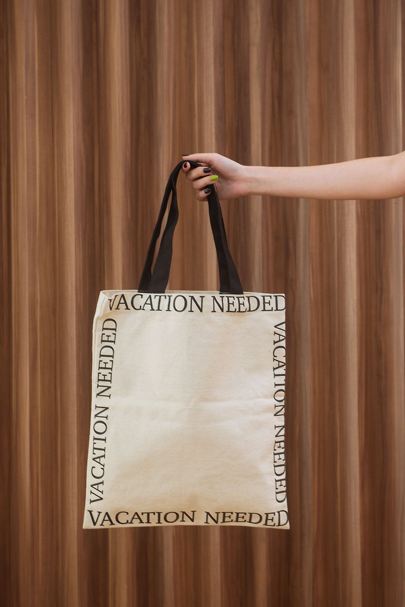 วัสดุอื่นๆ อื่นๆ - กระเป๋าผ้า Tote Bag, VACATION NEEDED Collection / VN-02