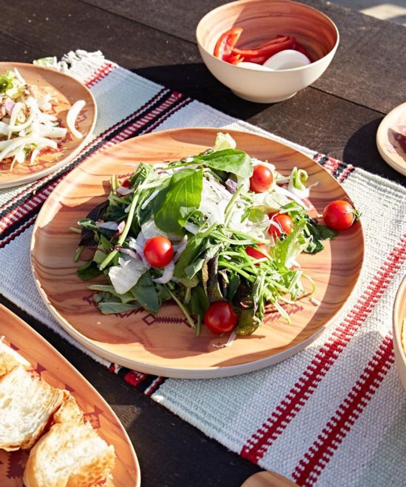 BAMBOO FIBER Round Plate - M - 其他 - 其他材質 