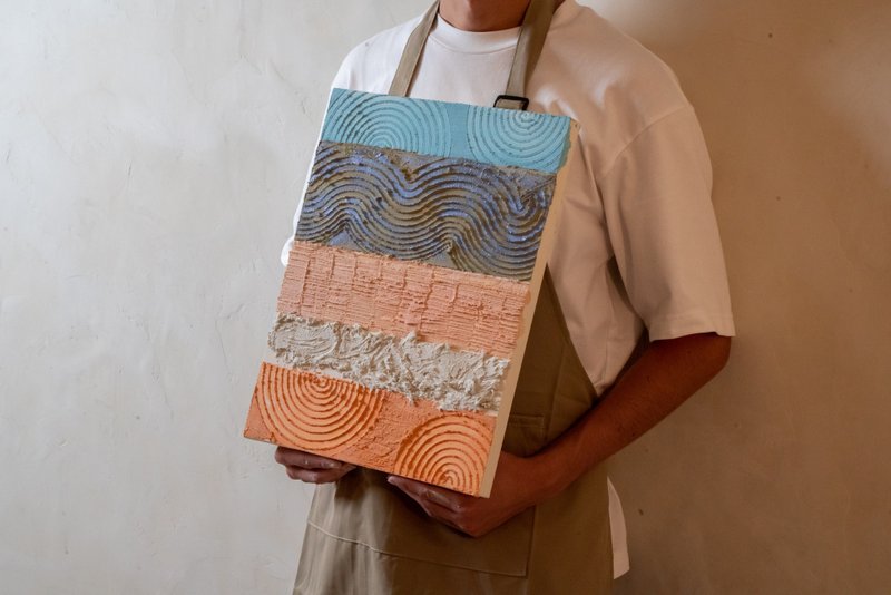 【体験】クラシックスタイルのテクスチャペインティング | 1人クラス | 4人で20%オフ | ホームデコレーション - 絵画教室・アートスクール - その他の素材 