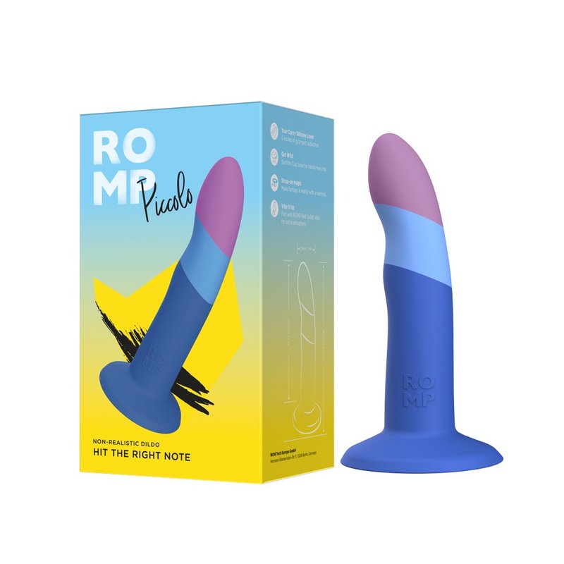 German ROMP Piccolo 5-inch Silicone dildo - สินค้าผู้ใหญ่ - วัสดุอื่นๆ 