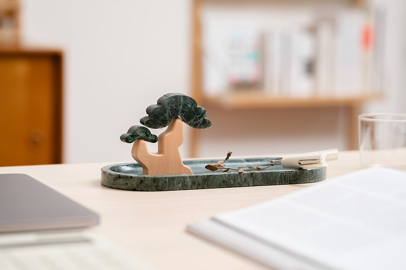 Fortune Bonsai - Items for Display - Stone Green