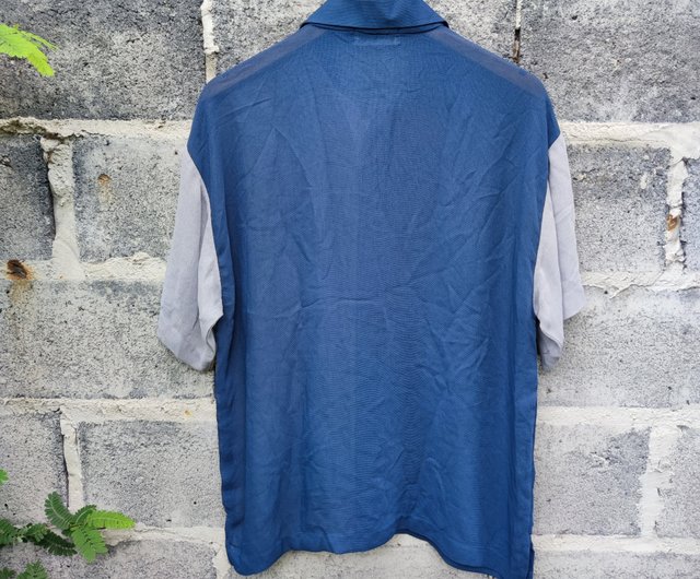 Vintage Troy Bros Native Mind Embroidered Casual Shirt