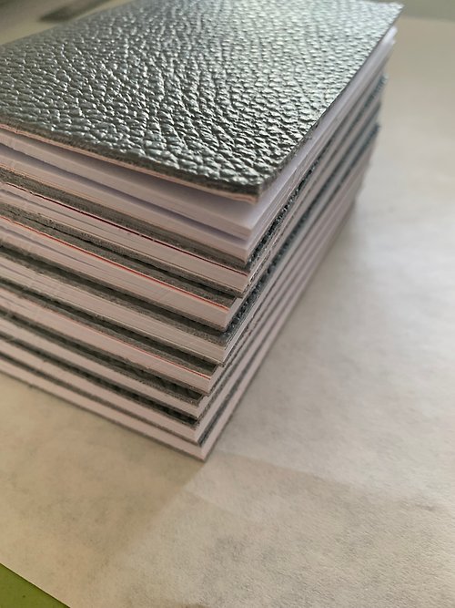 paperics gifts 精美手工筆記本8本套裝 皮革封面 手工縫製設計 60頁