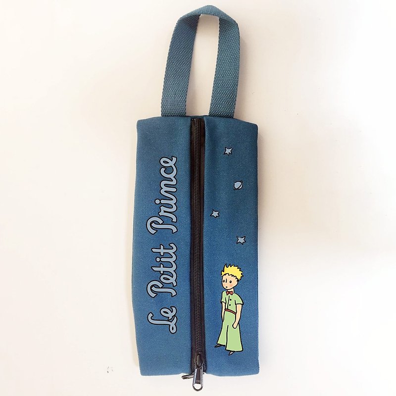Little Prince classic license - Multi-functional paper bag (blue), CH4AA03 - กล่องเก็บของ - ผ้าฝ้าย/ผ้าลินิน สีเขียว