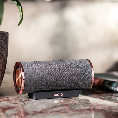 sudio Femtio ワイヤレススピーカー グレー Amazon.com: Sudio Femtio Portable Bluetooth Speakers