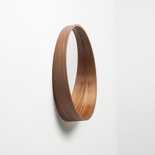META Design Slant 木質斜角鏡 | 胡桃木