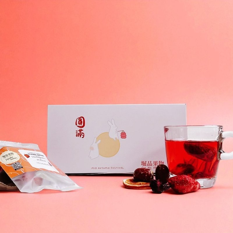 | 中秋禮盒 | 果乾水9入禮盒 | 9款不同口味  | 附明信片及紙袋 - 茶葉/茶包/水果茶 - 新鮮食材 